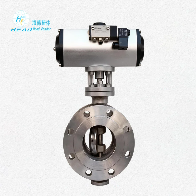 Pneumatic butterfly valve