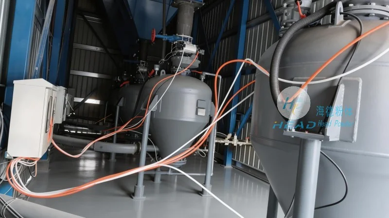 Alloy powder pneumatic conveying solution