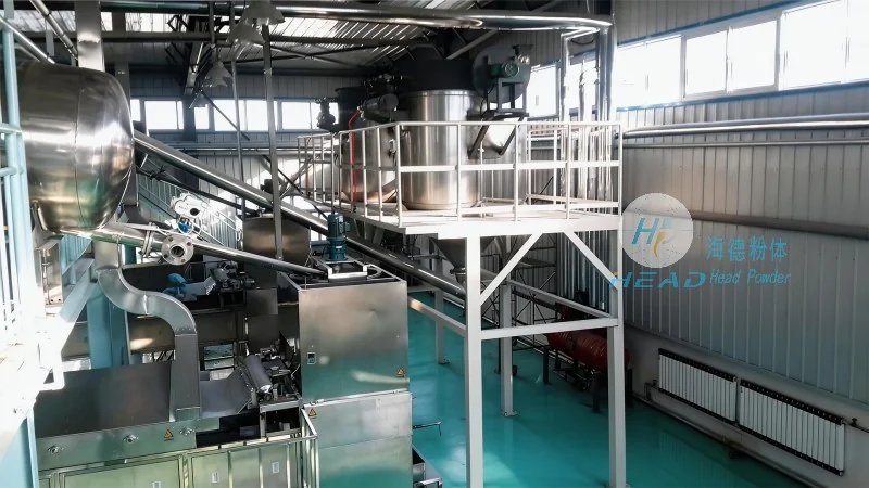 Kuwait Bidan Flour Vacuum Dust-Free Automatic Conveying Project