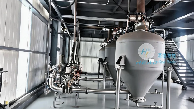 Cologne, Germany Carbon Black Workshop Dust-free Sealed Conveying Project