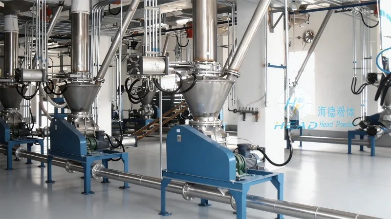 Saudi Najran Chinese Herbal Medicine Micro-Powder Dust-Free Pipeline Conveying Complete Set Project