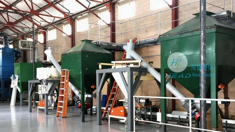 Pneumatic Conveying Scheme for Monoammonium Phosphate