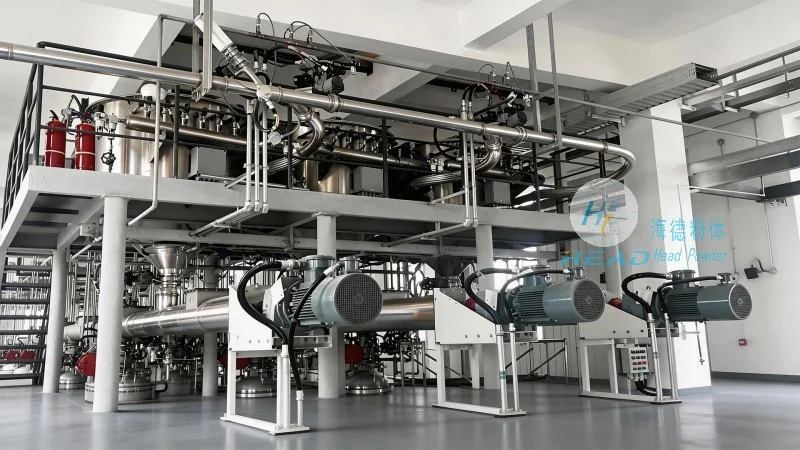 Kuwait Wafra Lithium Battery Powder Closed Automatic Feeding Complete Set Example Kuwait Wafra Lithium Battery Powder Closed Automatic Feeding Complete Set Example