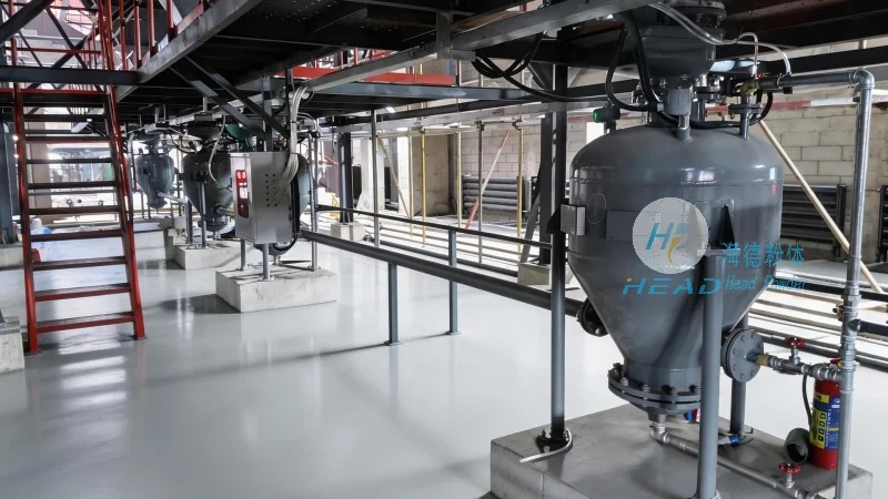 Complete Pneumatic Conveying Project for Ceramic Powder with Low Breakage in Stuttgart, Germany