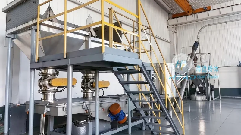 Pneumatic Conveying Scheme for Barite Powder