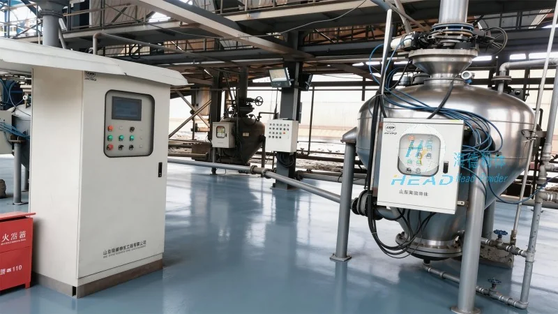 Turnkey Project for Dense Phase Conveying of Hydrated Lime Powder from Bin Pump in Manila, Philippines