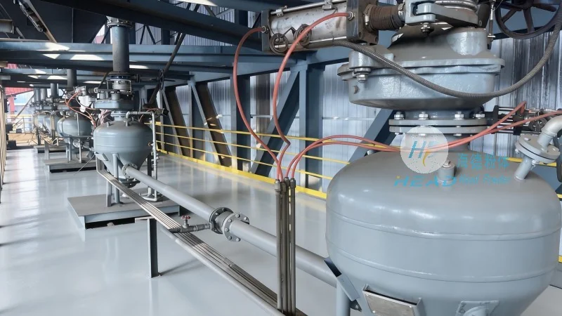 Zinc Oxide Pneumatic Conveying Scheme