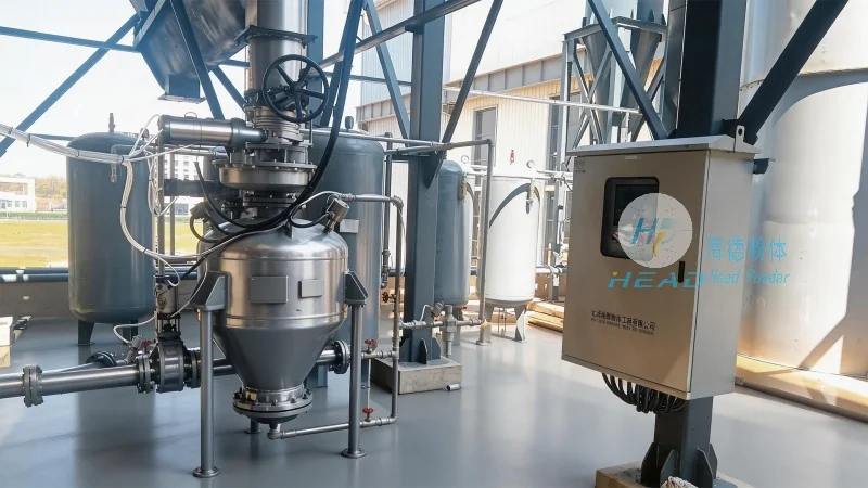 Case Study of Abu Dhabi Chemical Ultra-fine Powder Anti-bridging Conveying Turnkey Project