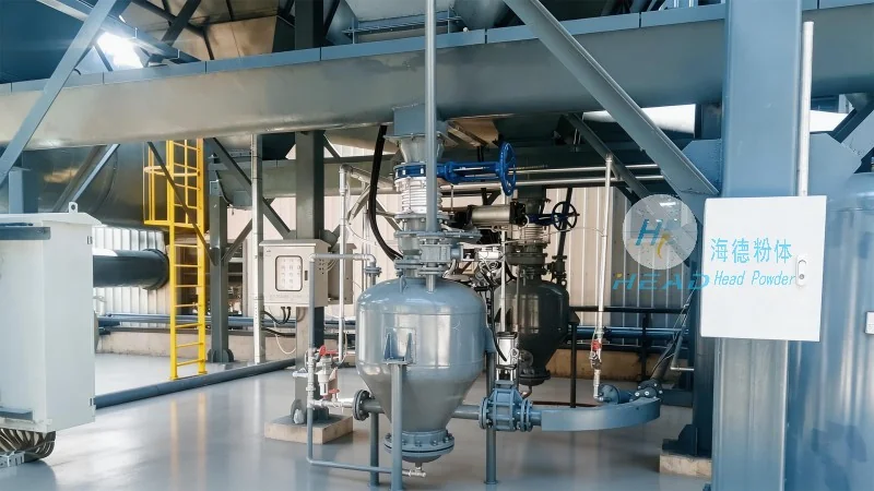 Example of Vacuum Dust-Free Conveying System for Baking Soda Powder in Hamburg, Germany