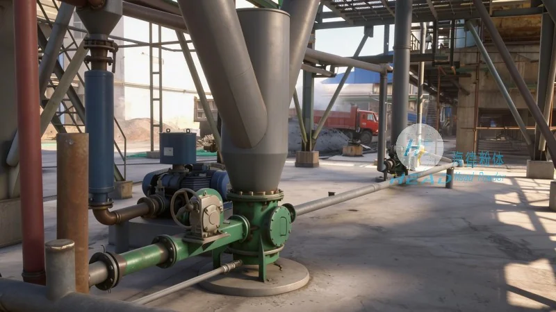Philippines Tacloban Desulfurization Powder Silo Pump Dense Phase Conveying Turnkey Project