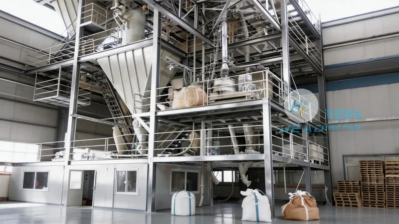 Pneumatic Conveying Scheme for Magnesium Oxide Powder