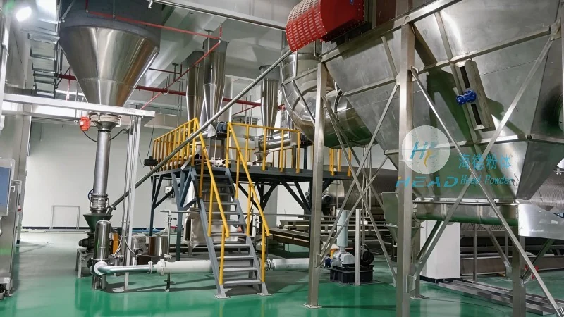 Russia Moscow Dye Powder Sealed Dust-Proof Conveying Complete Set Project