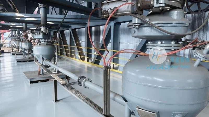 Philippines Davao Calcium Carbonate Powder Positive Pressure Pneumatic Conveying Complete Project Philippines Davao Calcium Carbonate Powder Positive Pressure Pneumatic Conveying Complete Project