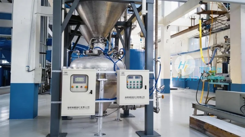 Qatar Lusail Dye Powder Dust-Free Enclosed Conveying Complete Set Project Qatar Lusail Dye Powder Dust-Free Enclosed Conveying Complete Set Project