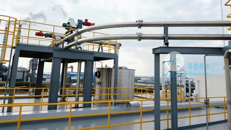 Singapore Seletar Desulfurization Hydrated Lime Powder Automatic Dosing Complete Set Project