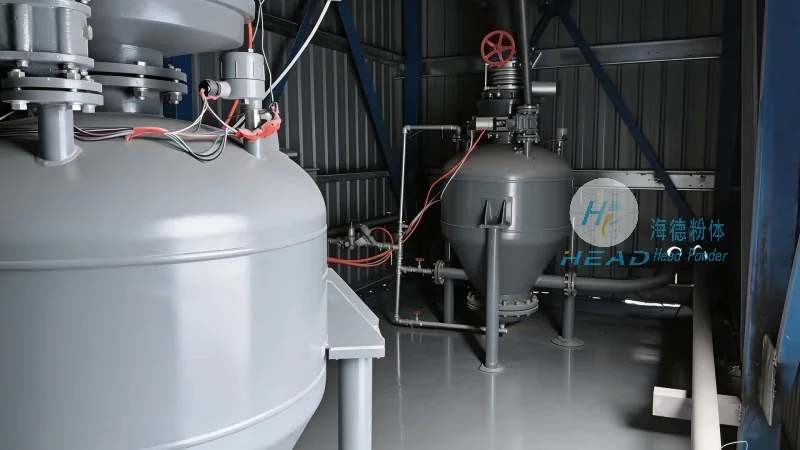 Singapore Punggol Lithium Battery Material Warehouse Pump Dense Phase Long-Distance Conveying Project Singapore Punggol Lithium Battery Material Warehouse Pump Dense Phase Long-Distance Conveying Project