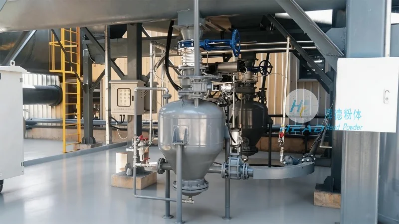Example of a Turnkey Project for Long-Distance Conveying of Resin Powder from Silo Pump in Can Tho, Vietnam Example of a Turnkey Project for Long-Distance Conveying of Resin Powder from Silo Pump in Can Tho, Vietnam