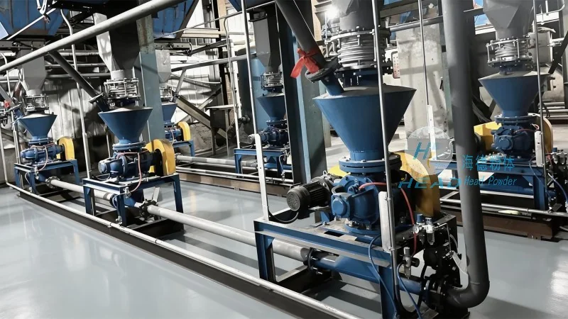 Austria Graz Rubber and Plastic Powder Vacuum Dust-free Conveying Engineering Project Austria Graz Rubber and Plastic Powder Vacuum Dust-free Conveying Engineering Project