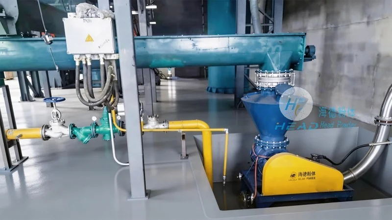 Pneumatic Conveying Scheme for Anhydrous Calcium Chloride Granules