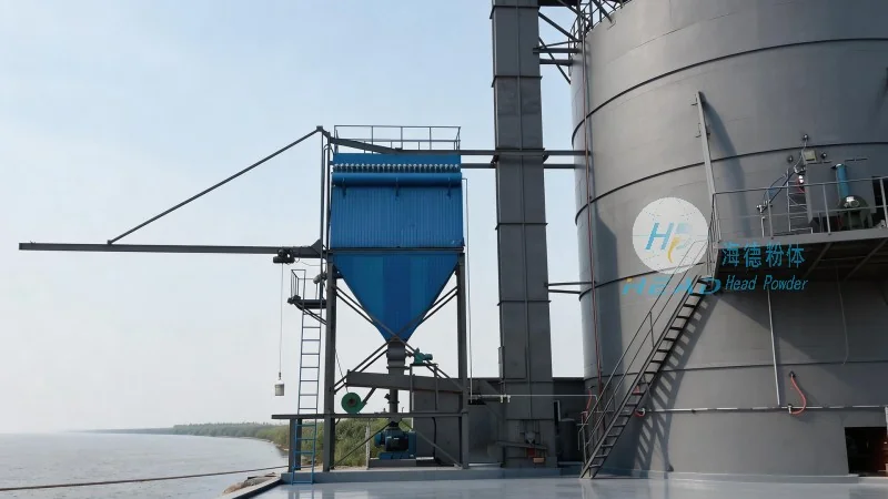 Example of Closed Pipeline Conveying of Lithium Battery Filler Powder in Hannover, Germany