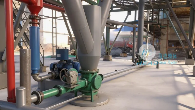 Pneumatic Conveying Scheme for Anhydrous Calcium Chloride Granules