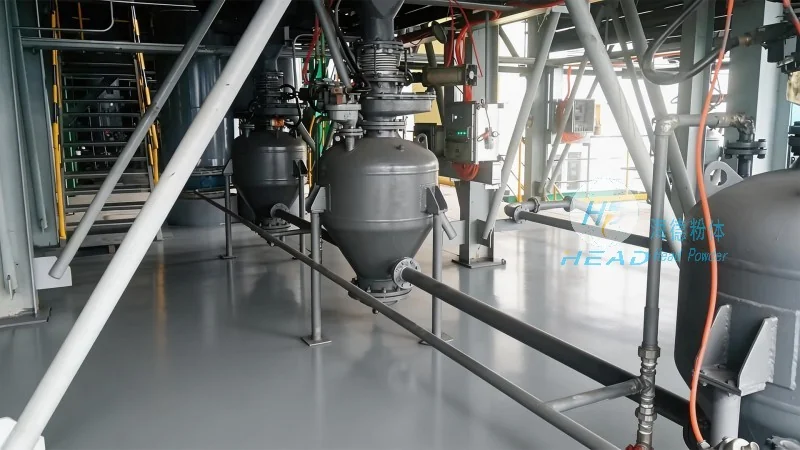Puerto Princesa, Philippines Fly Ash Silo Inlet Enclosed Pneumatic Conveying Turnkey Project