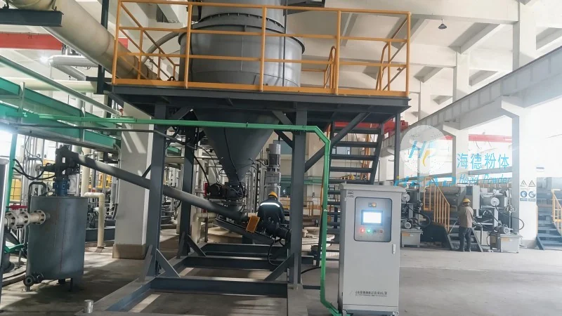 Kazan, Russia Chemical Powder Wear-Resistant Pipeline Transportation Project