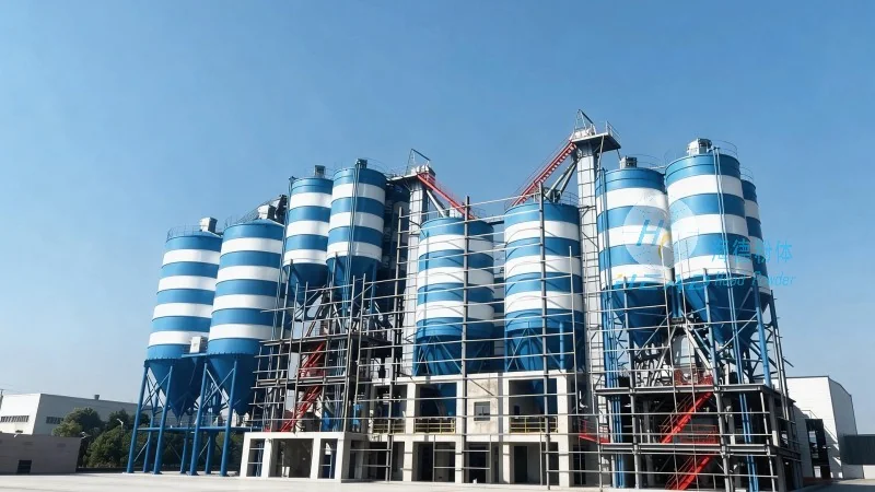 Philippines Tacloban Desulfurization Powder Silo Pump Dense Phase Conveying Turnkey Project