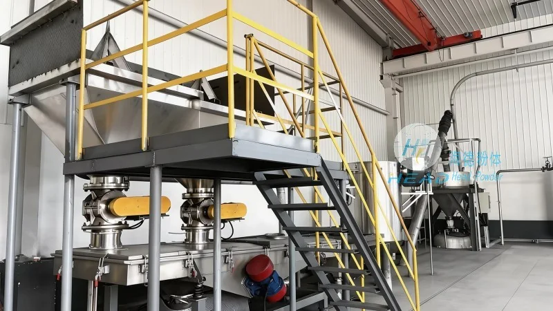 Resin Particle Pneumatic Conveying Scheme