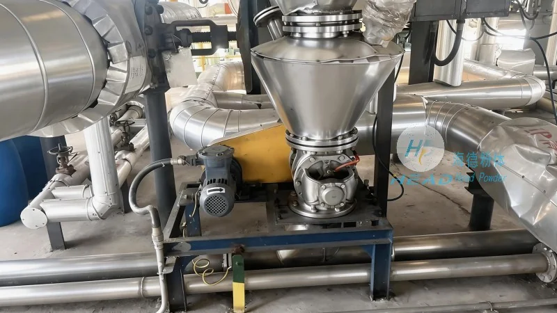 Philippines Tacloban Desulfurization Powder Silo Pump Dense Phase Conveying Turnkey Project