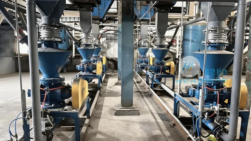 Vietnam Da Nang Mixing Workshop Powder Materials Centralized Pneumatic Conveying Complete Project