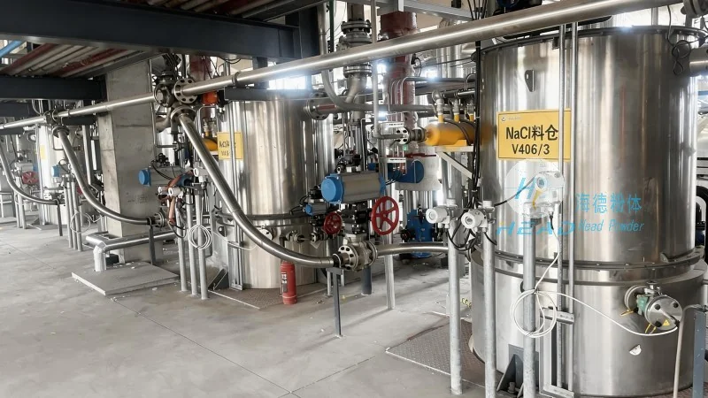 Boric Acid Powder Pneumatic Conveying Scheme