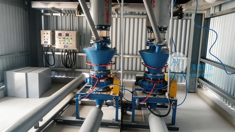 Qatar Dukhan Lithium Salt Powder Moisture-proof and Anti-caking Closed Conveying System Project