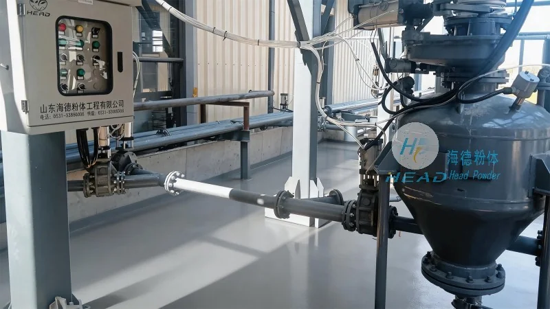 Granular Carbon Pneumatic Conveying Scheme