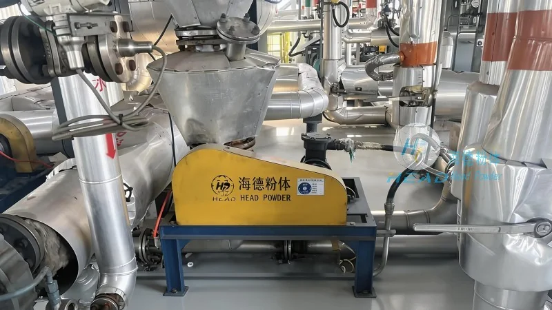 Pneumatic Conveying Scheme for Ferrous Sulfate Powder
