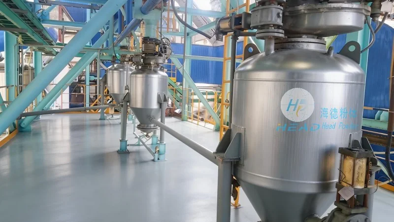 Oman Sohar Plastic Powder Automatic Batching and Pneumatic Conveying Complete Project