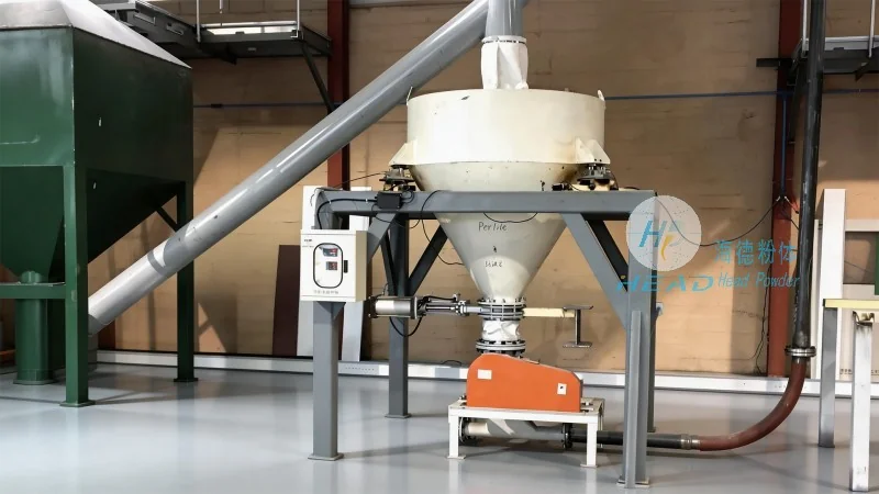 Kuwait Mishref Light Powder Negative Pressure Anti-Flying Material Conveying Project Kuwait Mishref Light Powder Negative Pressure Anti-Flying Material Conveying Project