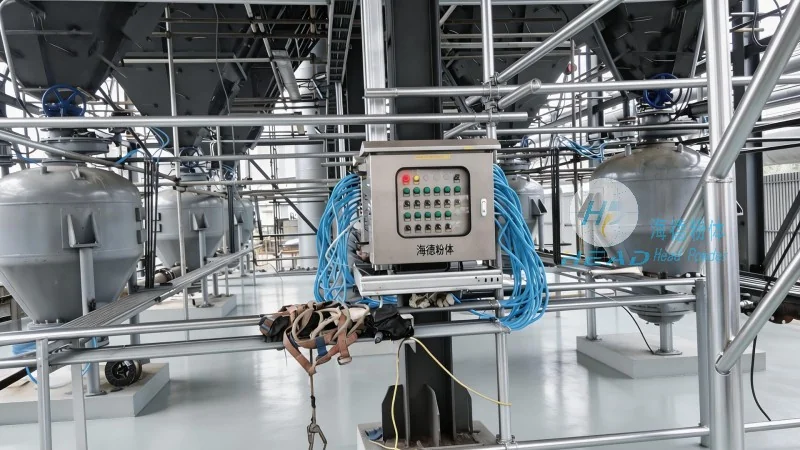Pneumatic Conveying Scheme for Monoammonium Phosphate