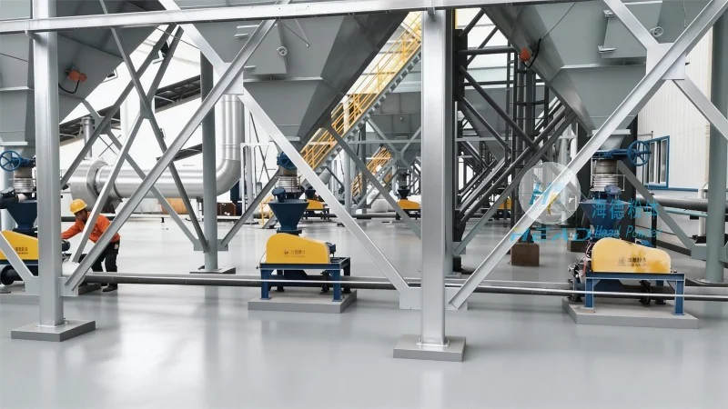 Silver Powder Pneumatic Conveying Scheme