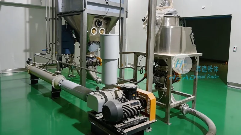 Silver Powder Pneumatic Conveying Scheme