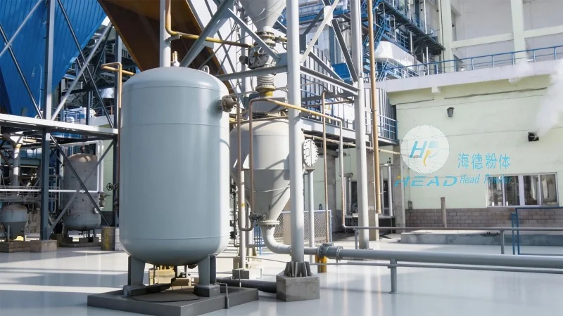 Pneumatic conveying scheme for silicon dioxide pharmaceutical excipient