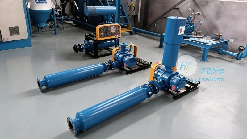 水冷魯氏風機/魯氏鼓風機/羅茨鼓風機廠家推薦海德粉體
